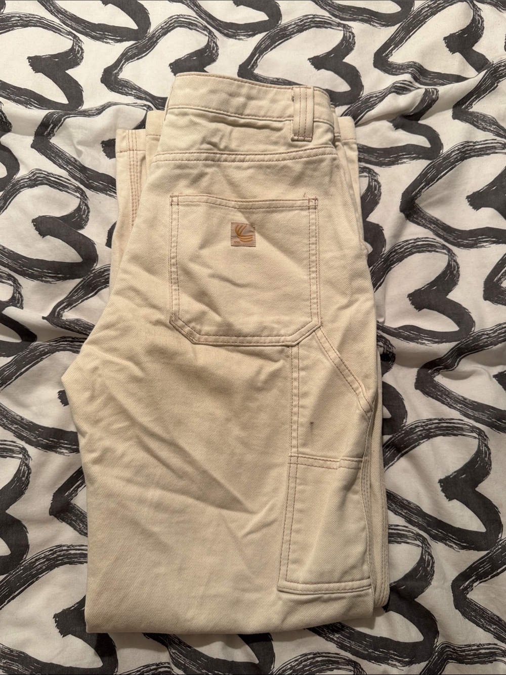 Aritzia Tna Tan Cargo Work Pants with Utility Pockets